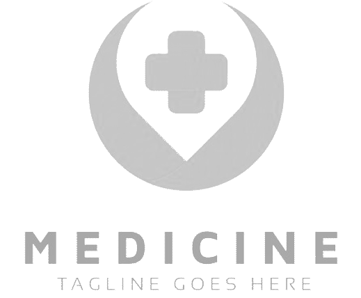 Medical logo: cross in circle.